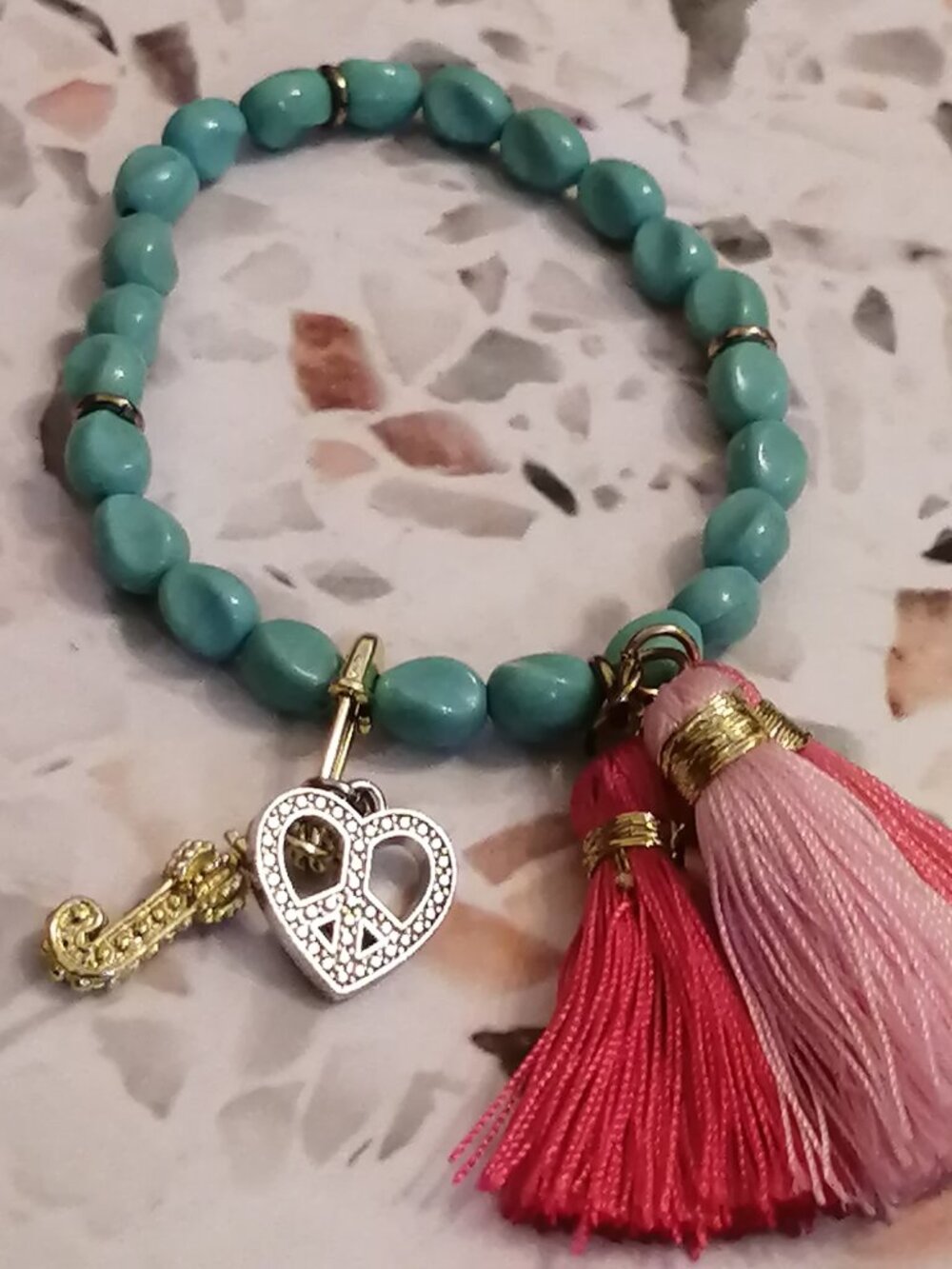 Juicy Couture Stretch Bracelet & Brooch Set